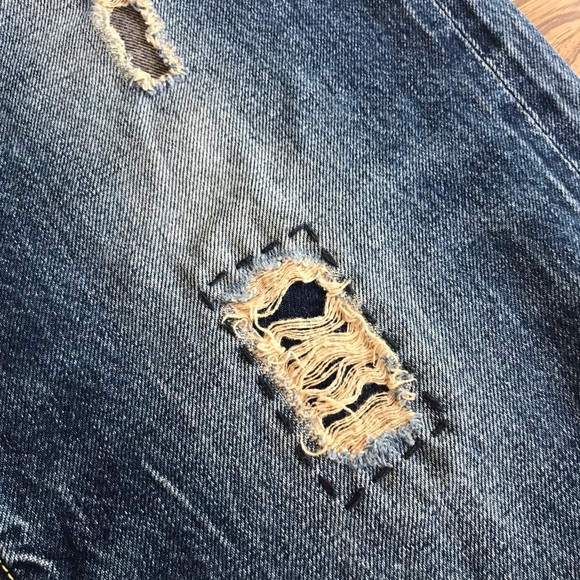 TYO The Year Of… Paisley Blue 1/120 34/34 Denim Jeans - Picture 8 of 8